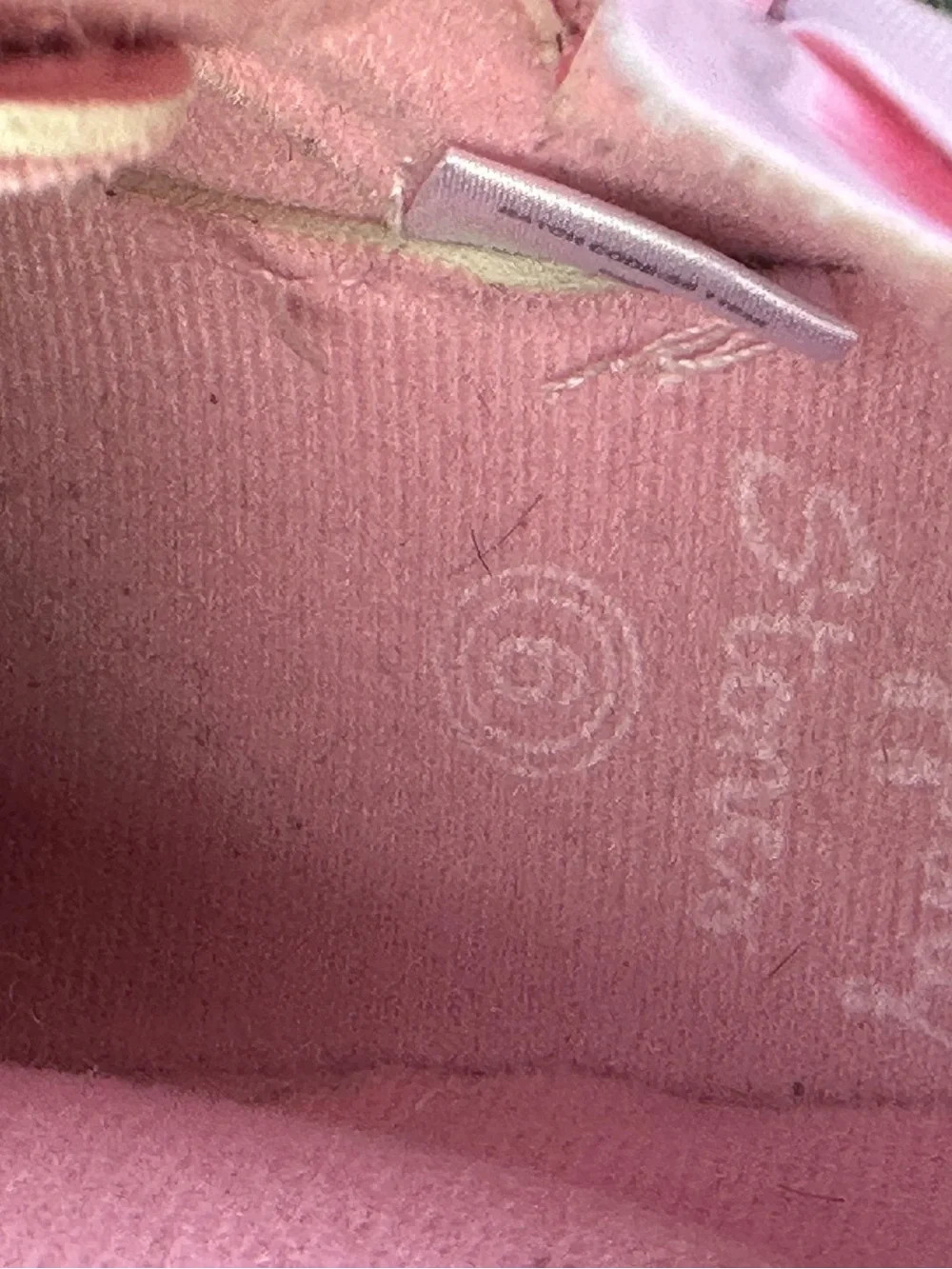 Stepping Stones Toddler Patent Boot–Size 6, Pink, Lace Up & Zip, Great Condition